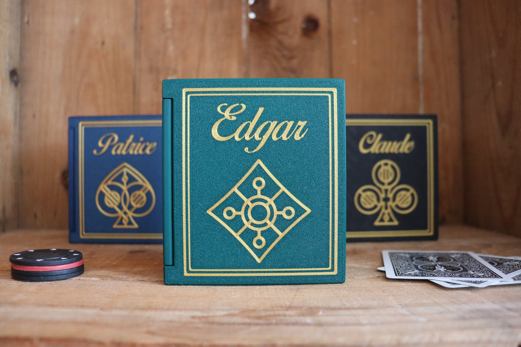 Coffret de luxe personnalisé pour un jeu de cartes