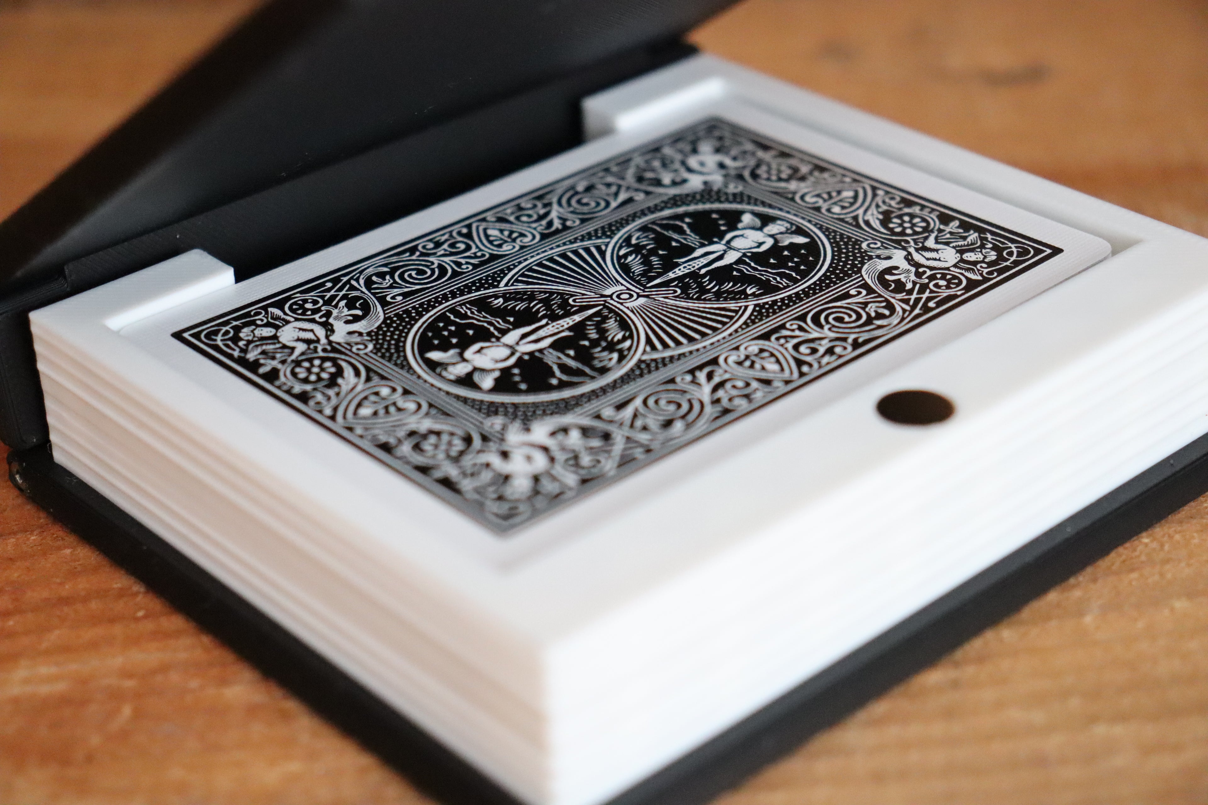 Coffret de luxe pour jeu de cartes Poker