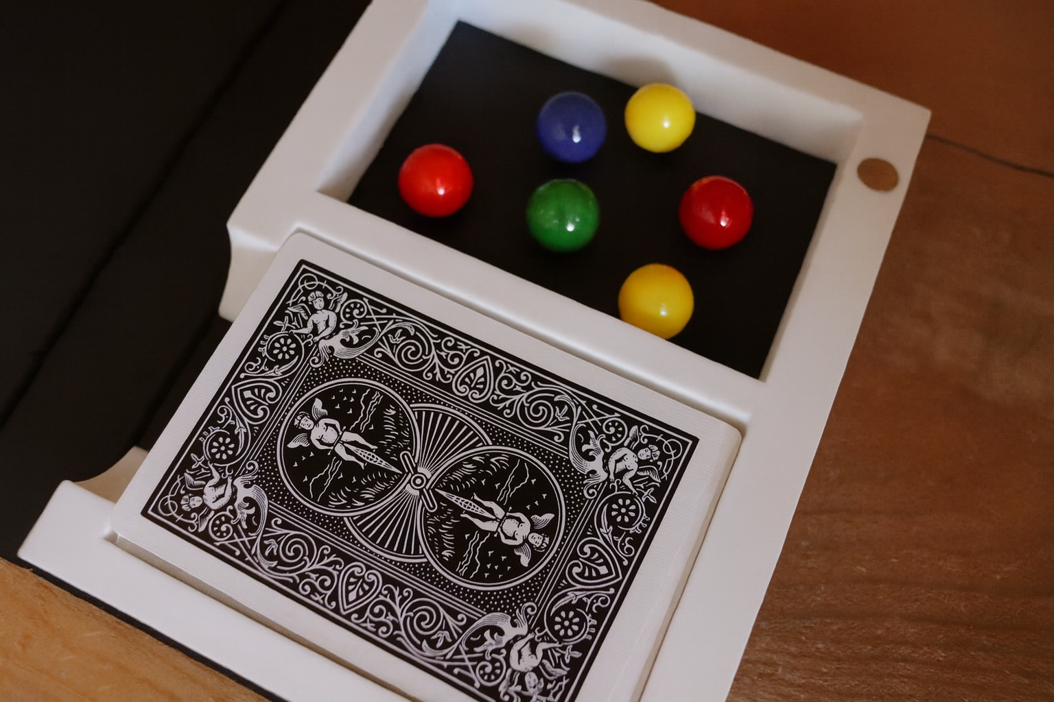 Coffret de luxe personnalisé pour jeu de toc