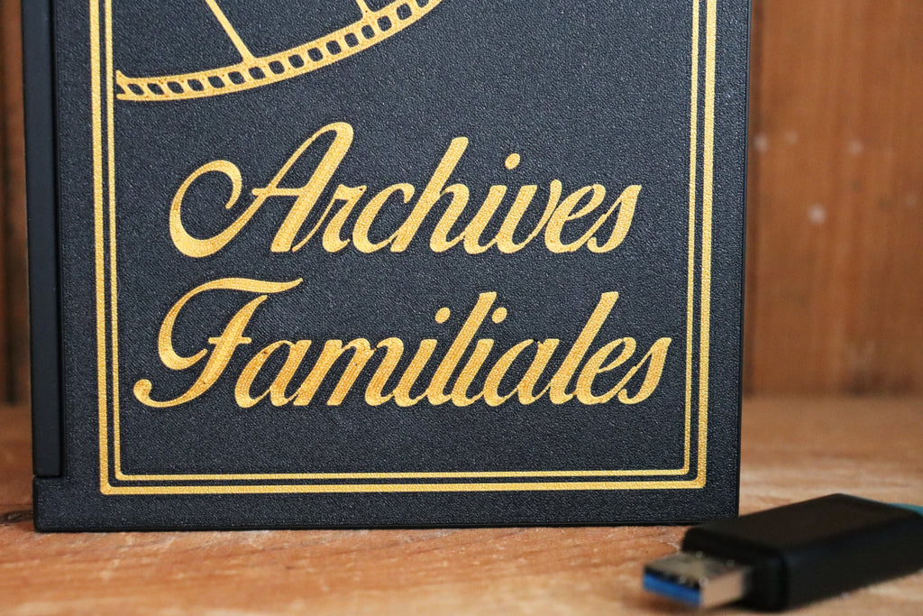 Coffret 10 clés USB Archives familiales - NOIR