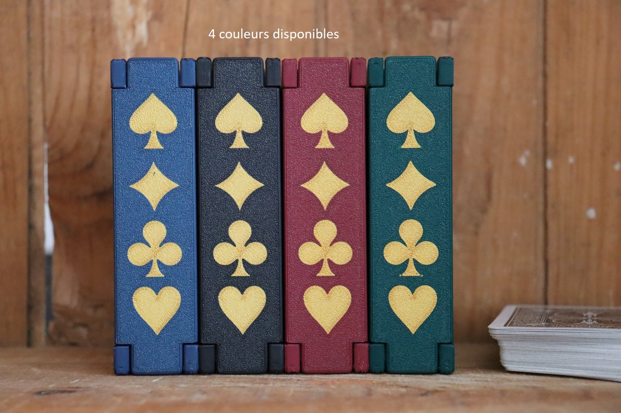 Coffret de luxe personnalisé pour un jeu de cartes