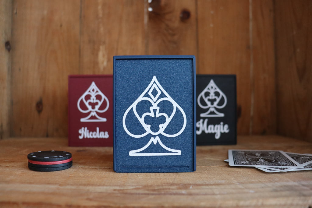 Coffret personnalisé pour jeu de cartes